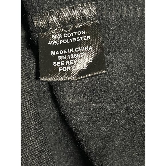 NFL Ultra Game Cincinnati Bengals Hoodie Mens Small Black Cotton Blend - Picture 9 of 12